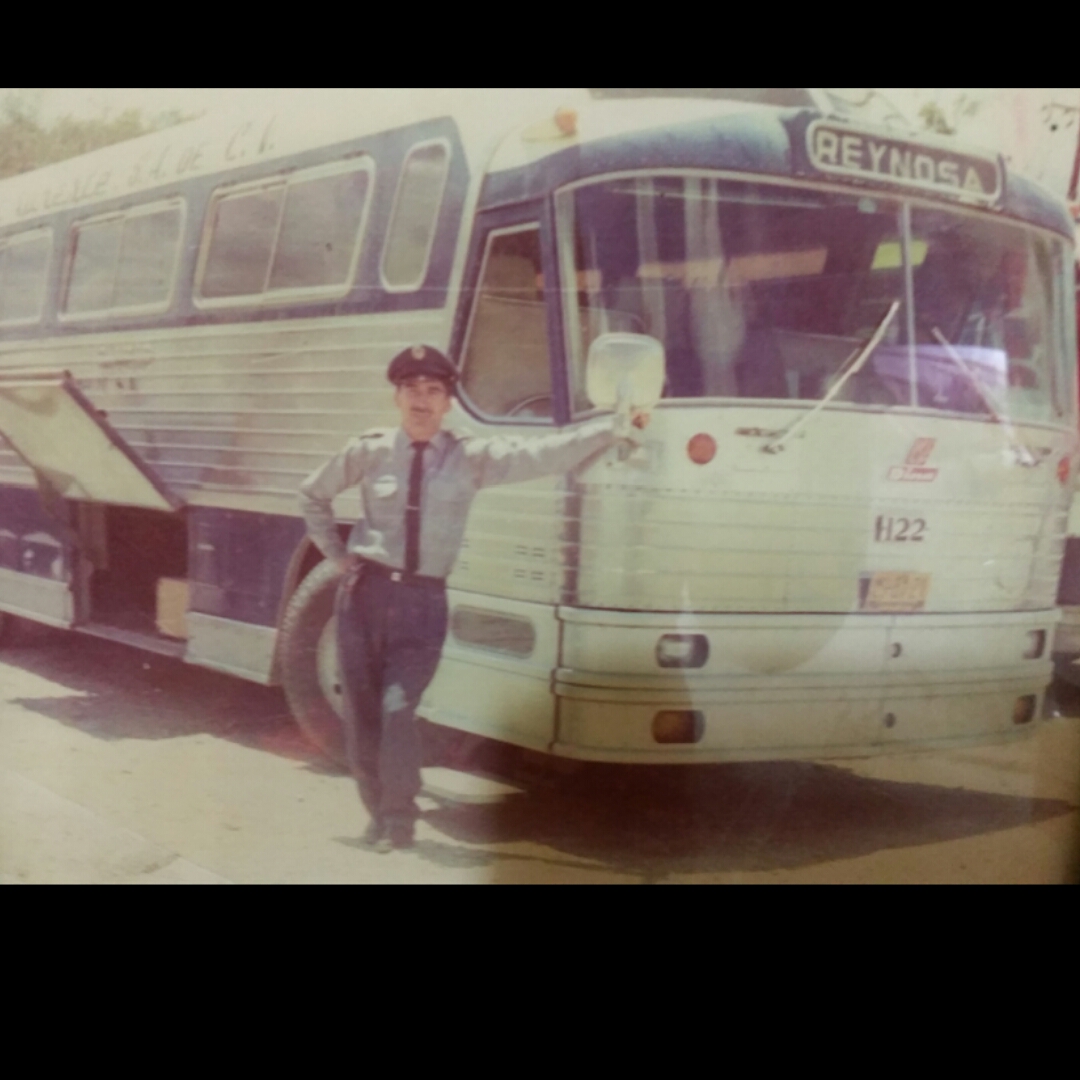Ramiro Robles- bus driver for Greyhound Reynosa (circa 1960s)